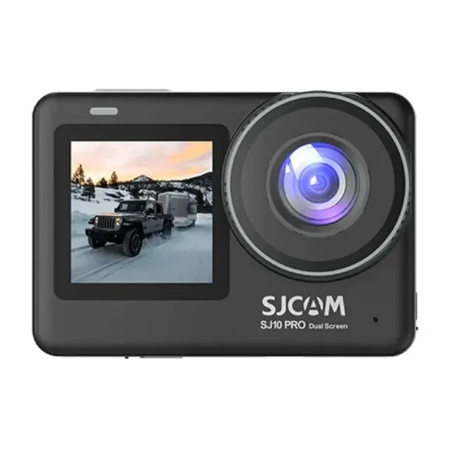 Action Camera SJCAM SJ10 Pro Dual Screen (μαύρο)