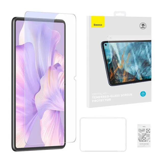 Baseus Προστατευτικό Οθόνης Crystal Tempered Glass 0.3mm για Tablet Huawei MatePad Pro 12.6" (Διαφανές)