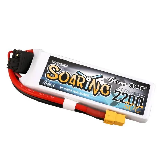 Gens Ace G-Tech Soaring 2200mAh 7.4V 30C 2S1P XT60 Μπαταρία