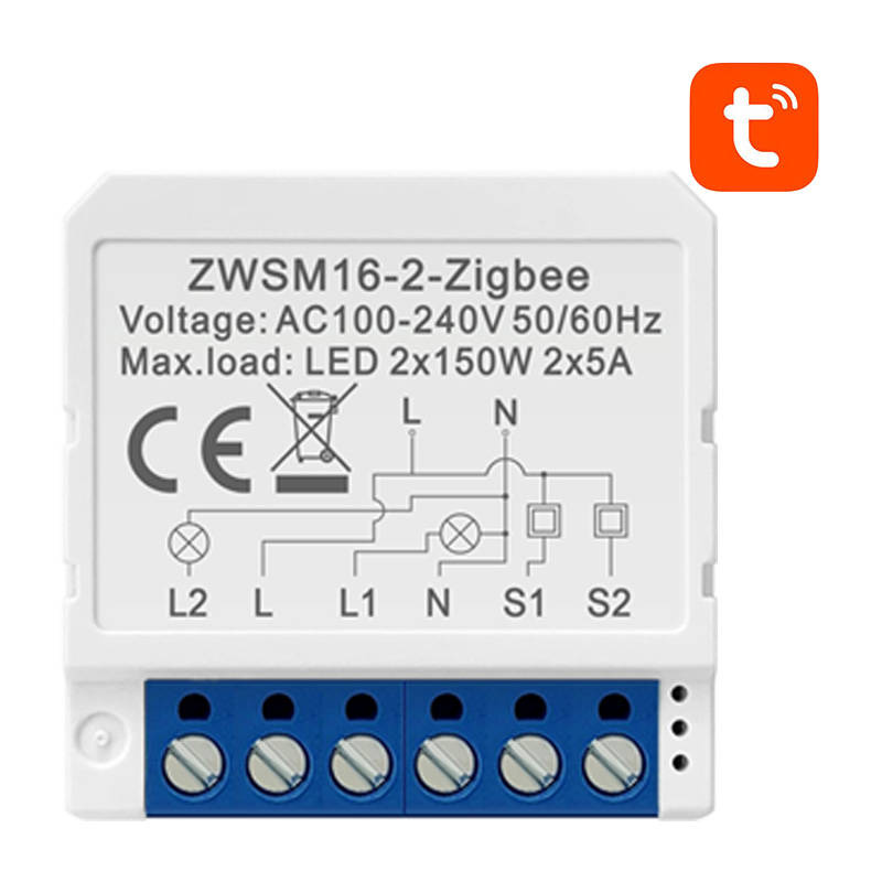 Έξυπνο Module Switch ZigBee Avatto ZWSM16-W2 TUYA