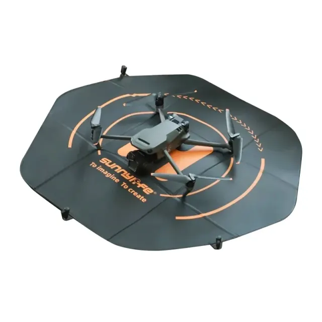 Πλατφόρμα προσγείωσης για drones Sunnylife 80cm εξάγωνο - Διπλής Όψης (TJP11)