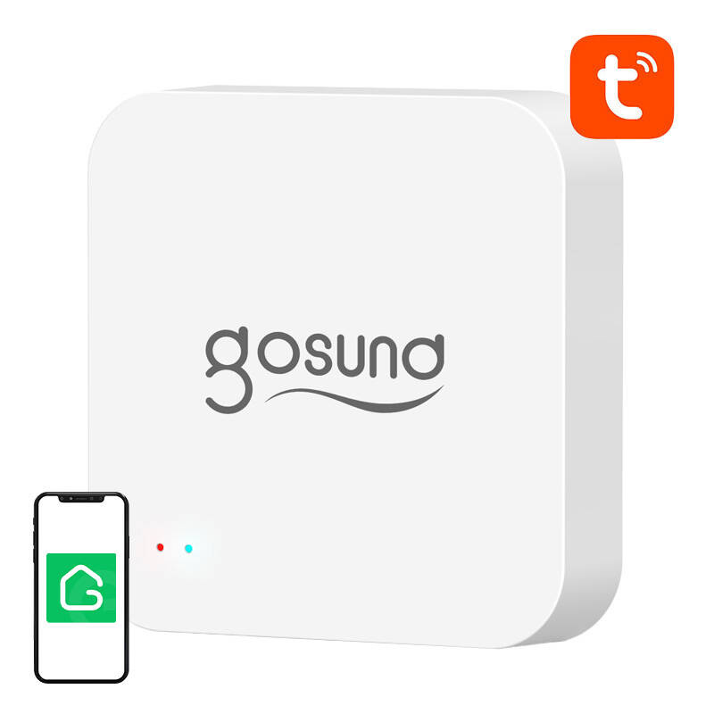 Gosund Έξυπνη Πύλη Bluetooth BLE, WiFi Mesh με Συναγερμό G2 (Λευκό) Tuya