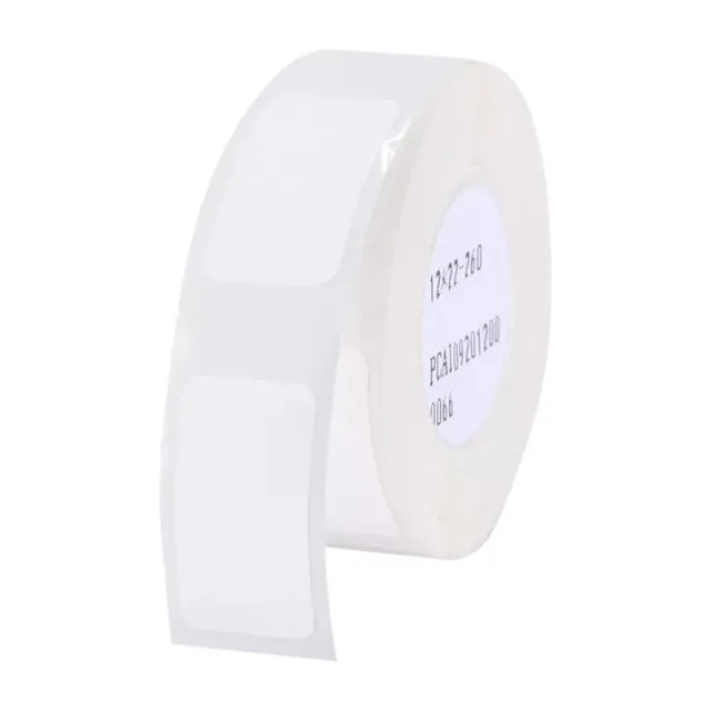 Niimbot Αυτοκόλλητες Θερμικές Ετικέτες 12x22 mm, 260τμχ (Λευκό)
