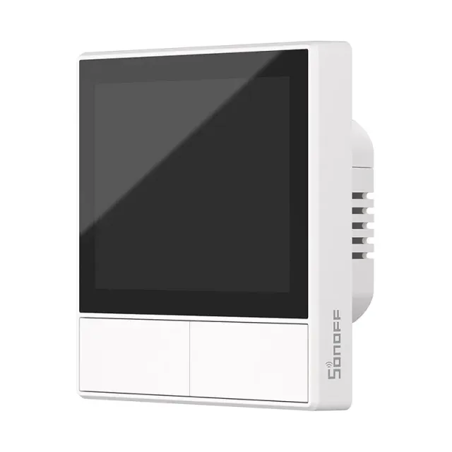 Sonoff WiFi Διακόπτης Τοίχου Χωνευτός Smart Scene NSPanel (Λευκό)