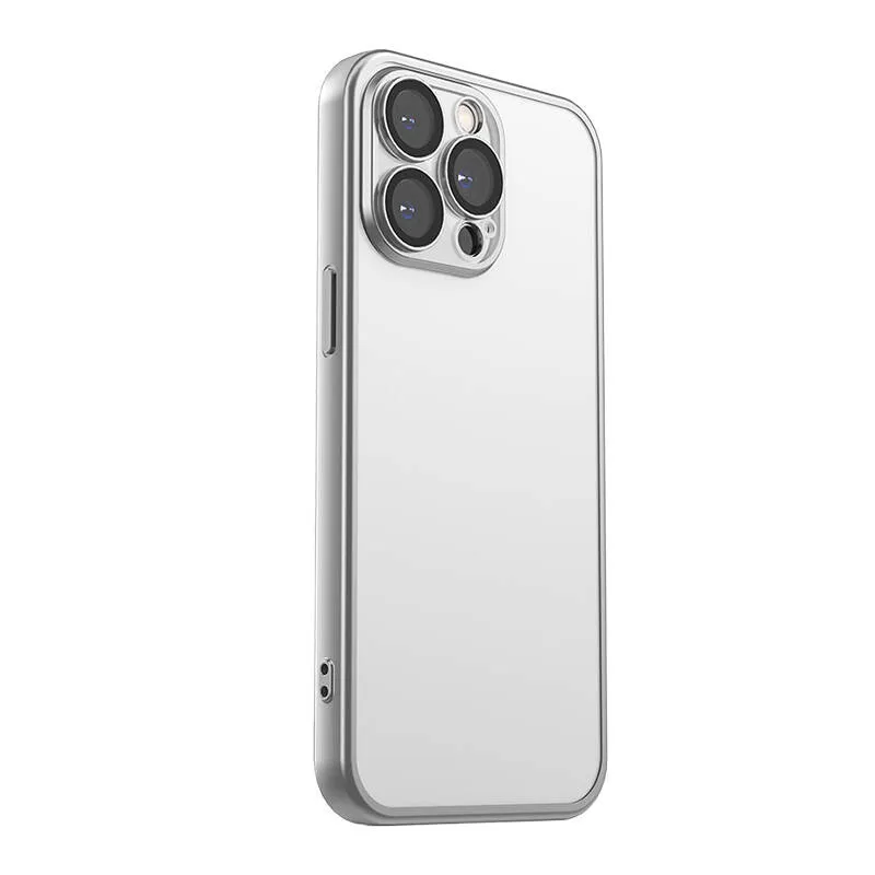 Προστατευτική θήκη τηλεφώνου Joyroom JR-15Q2 για iPhone 15 Pro (ματ γκρι)