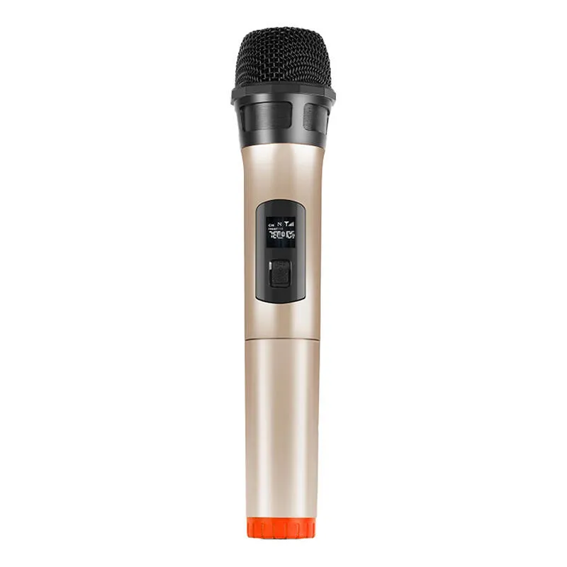Ασύρματο δυναμικό μικρόφωνο UHF PULUZ PU628J 3.5mm (χρυσό)