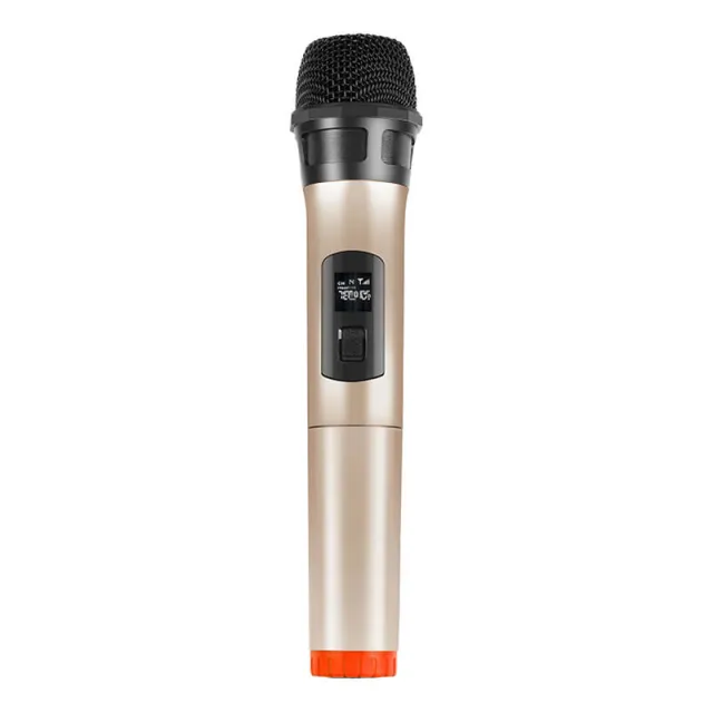 Ασύρματο δυναμικό μικρόφωνο UHF PULUZ PU628J 3.5mm (χρυσό)