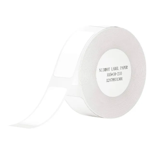 Θερμικές ετικέτες Niimbot αυτοκόλλητα T 15x30mm 210 τμχ (Λευκό)