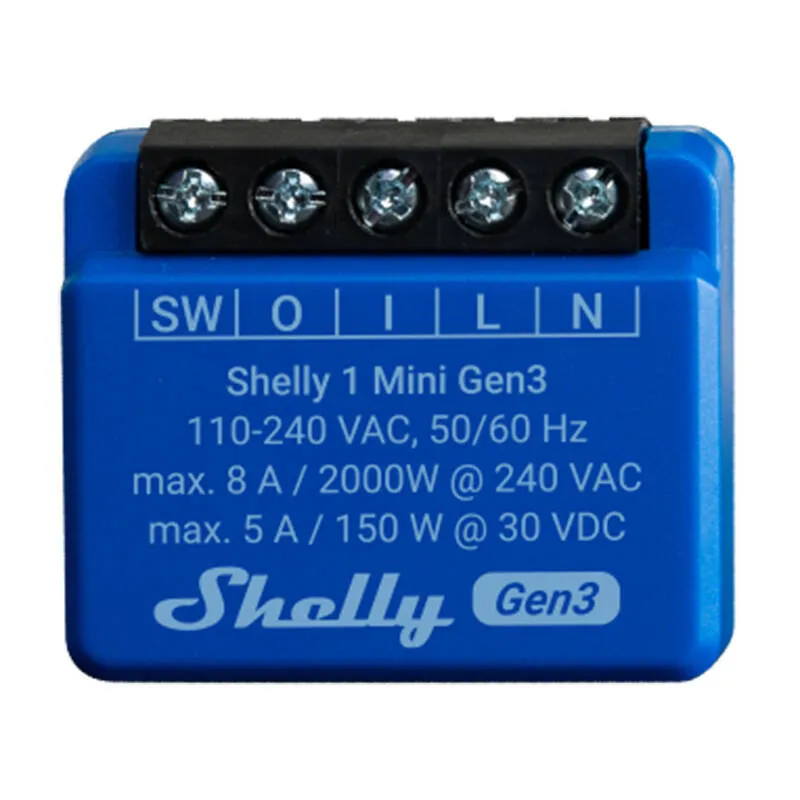 Controller Shelly 1 Mini Gen3