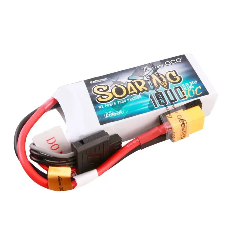Gens ace G-Tech Soaring 1000mAh 11.1V 30C 3S1P Μπαταρία Lipo