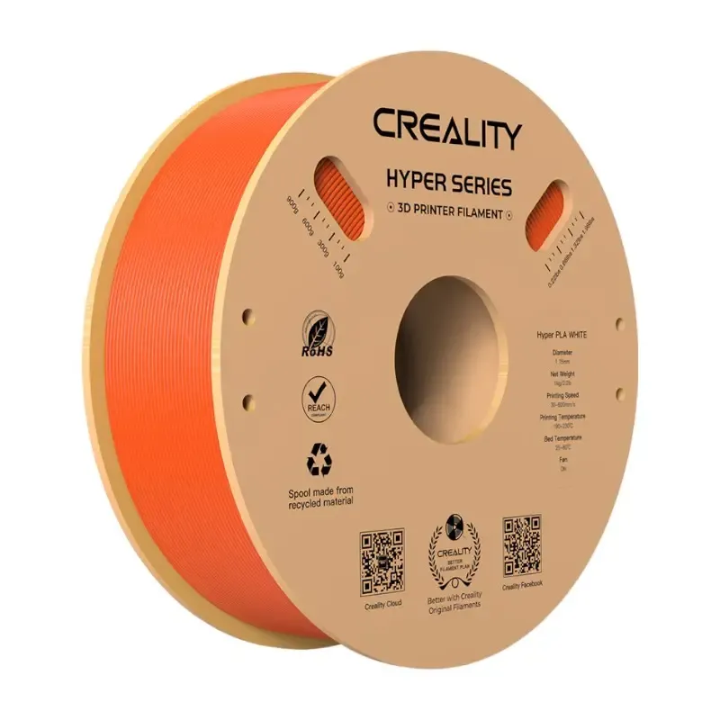 Hyper PLA Νήμα Creality (Πορτοκαλί)