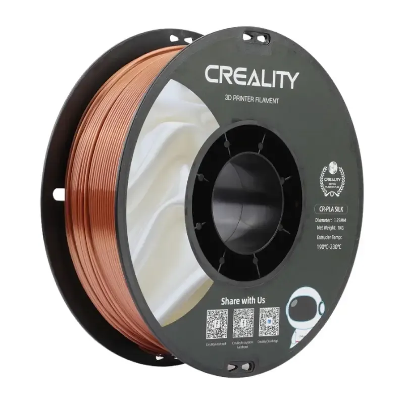 CR-Silk PLA Νήμα Creality (Κόκκινος Χαλκός)
