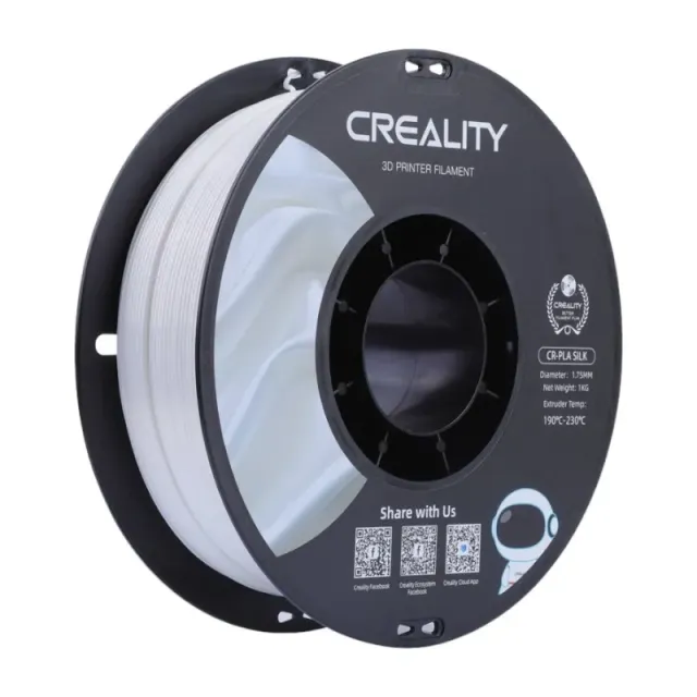 CR-Silk PLA Νήμα Creality (Λευκό)
