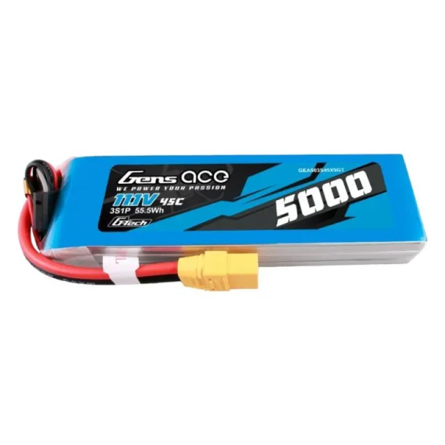 Μπαταρία Gens ace G-Tech 5000mAh 11.1V 45C 3S1P lipo με βύσμα XT90