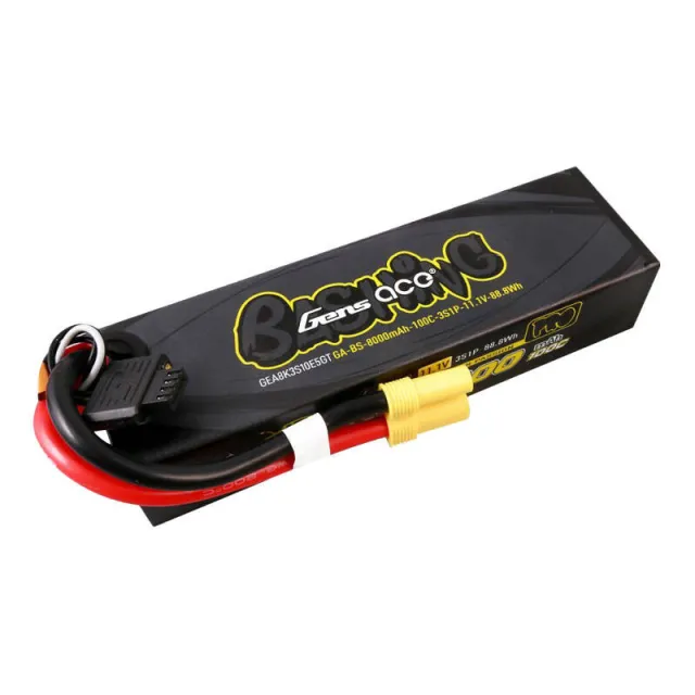 Gens ace G-Tech 8000mAh 11.1V 100C 3S1P Λιθίου Μπαταρία με EC5-Bashing Series
