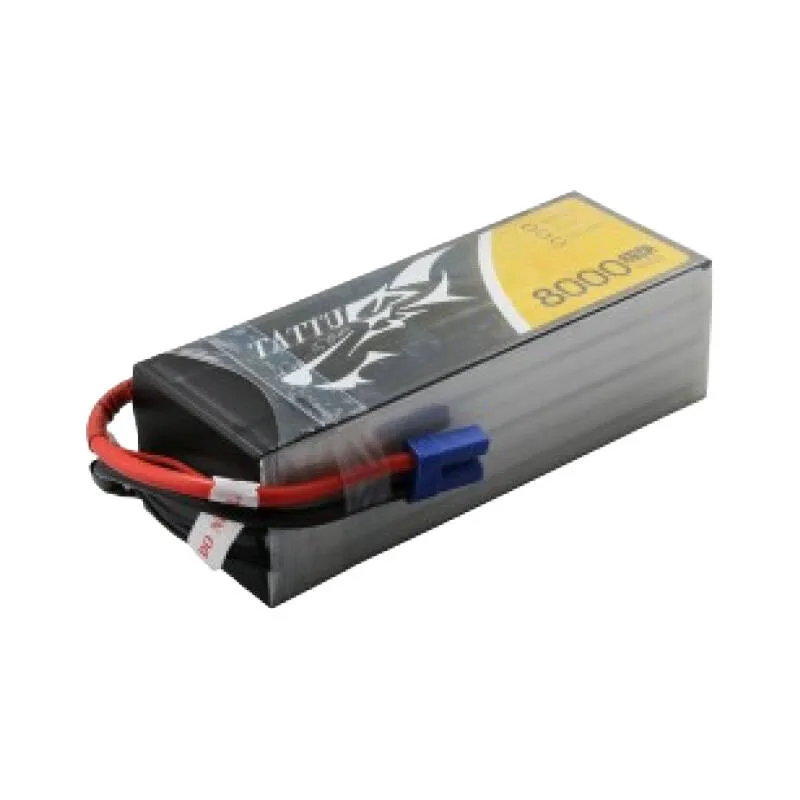 Tattu 8000mAh 22.2V 25C 6S1P μπαταρία Lipo με EC5