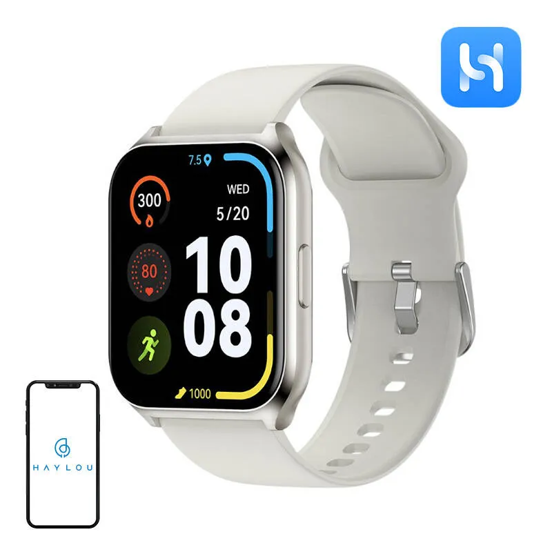 Haylou LS02 Pro smartwatch (ασημί)