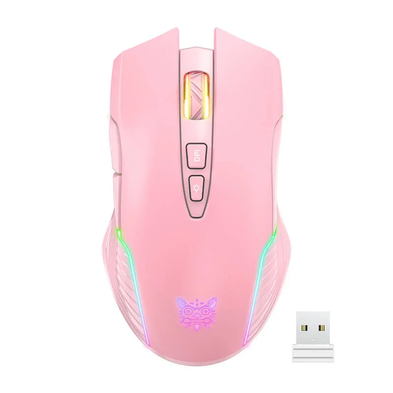Ασύρτος gaming ποντίκι ONIKUMA CW905 Ροζ 2.4G