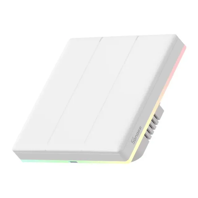 Έξυπνος διακόπτης τοίχου WiFi Touch Sonoff TX T5 3C (3 καναλιών)