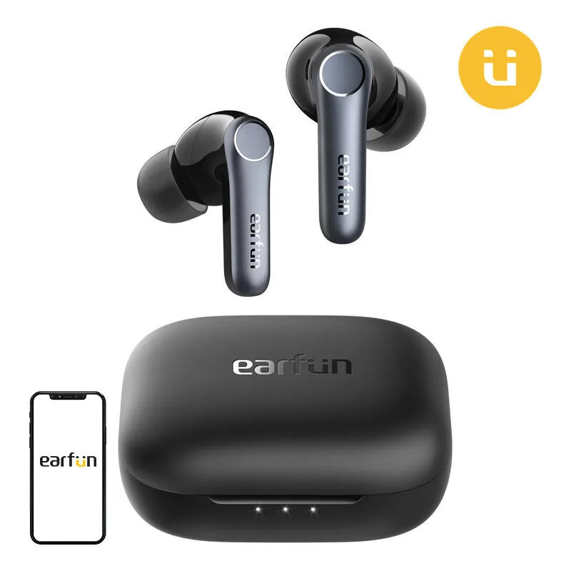 Ασύρματα ακουστικά TWS EarFun Air Pro 4, ANC (μαύρα)