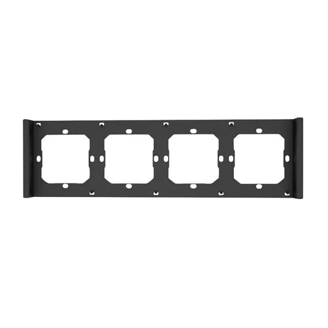 Κάδρο για διακόπτη M5 80 τετραπλό 4-διπλό SONOFF M5-4C-80-F (γραφίτης/μαύρο)