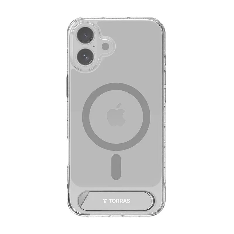 Θήκη Torras Pstand Series για iPhone 16 (Διαφανής)