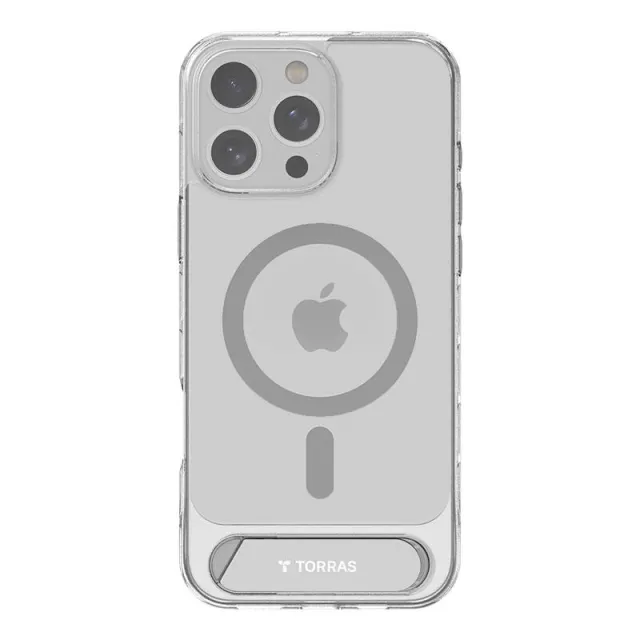 Θήκη Torras Pstand Series για iPhone 16 ProMax (διάφανη)