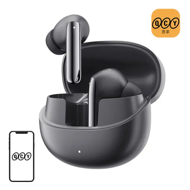 Ακουστικά TWS QCY MeloBuds Pro HT08, ANC (μαύρα)