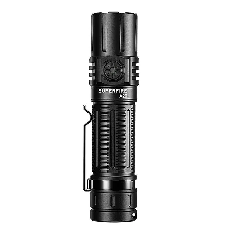 Φακός Superfire A20 – 1700 lm, 300 μ., 5 λειτουργίες