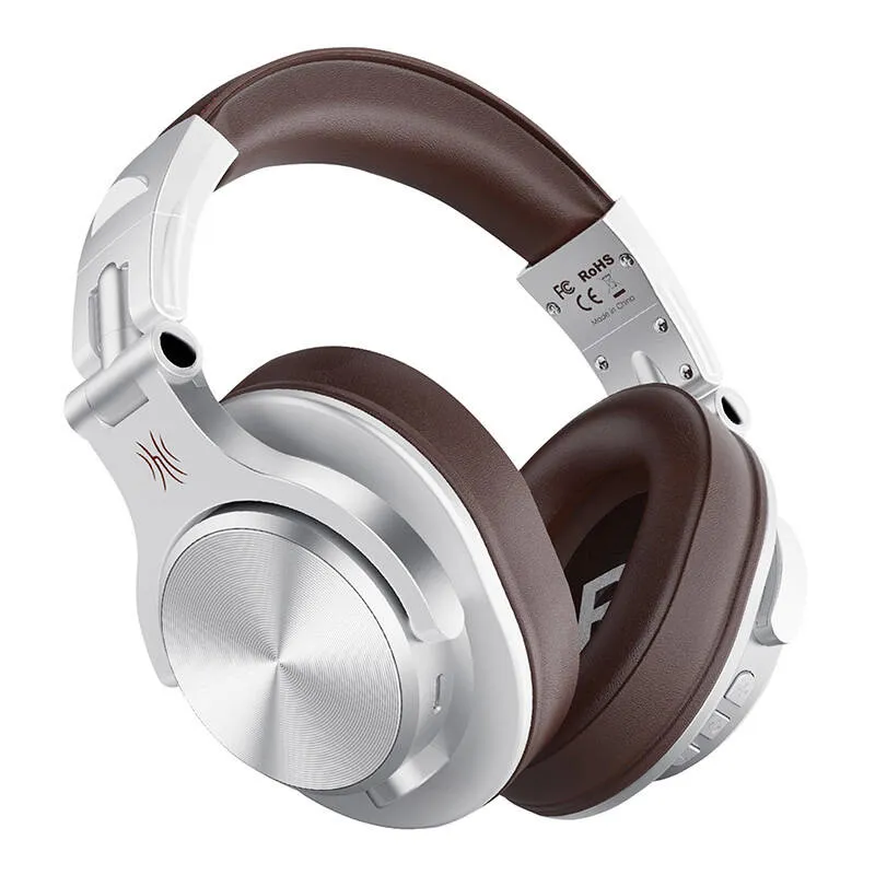 Oneodio Fusion A70 Ασύρματα Ακουστικά (Καφέ)