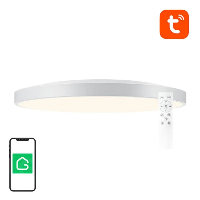 Έξυπνη οροφή φωτιστικό 32cm WiFi/Bluetooth 16M RGBCW Gosund LB11 1920lm Tuya + Τηλεχειριστήριο.