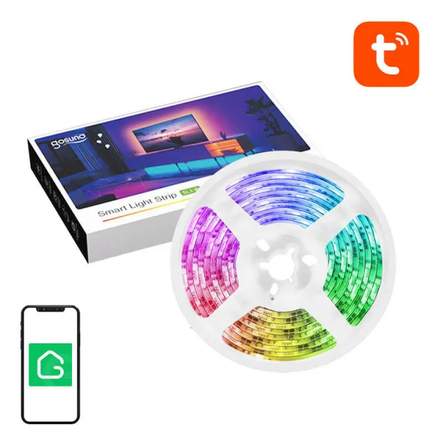 Gosund SL1 WiFi RGB LED έξυπνη ταινία LED (2.8m) Tuya