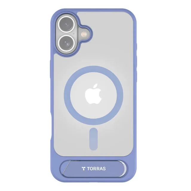 Torras Pstand Series Θήκη για iPhone 16 (Μπλε)