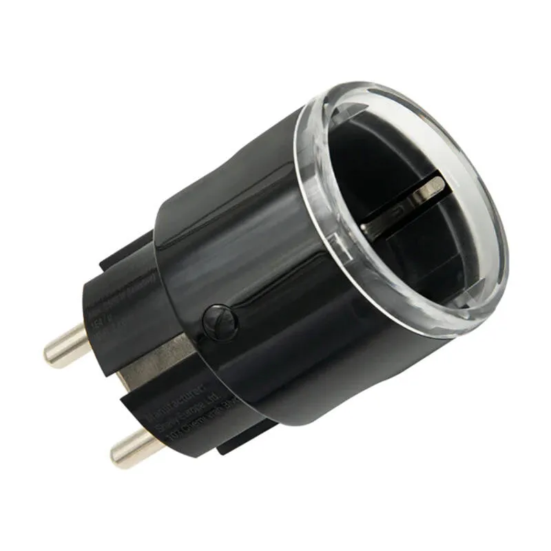 Έξυπνη πρίζα Shelly Plug S MTR Gen3 (Μαύρη)