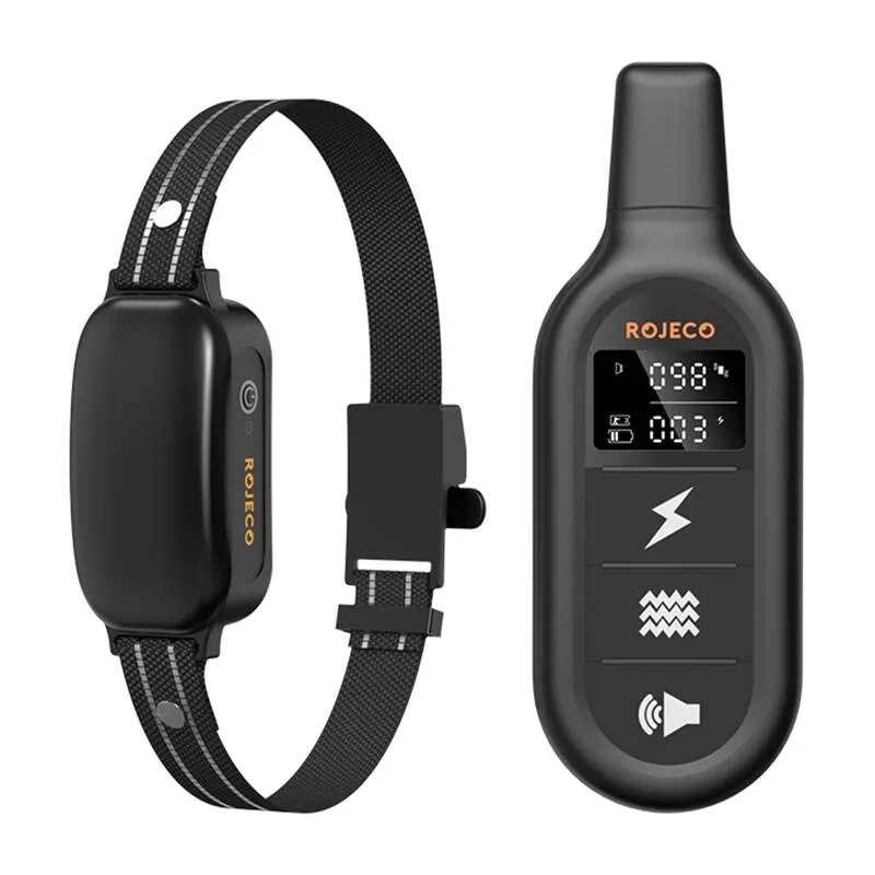 Rojeco 1000M PD521 Ηλεκτρικό κολάρο γάβγισμα (μαύρο)