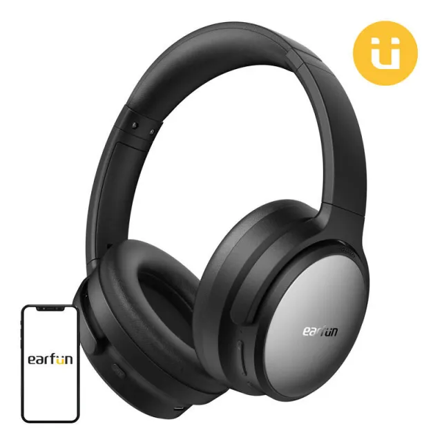 Ασύρματα ακουστικά Earfun Tune Pro (μαύρο)