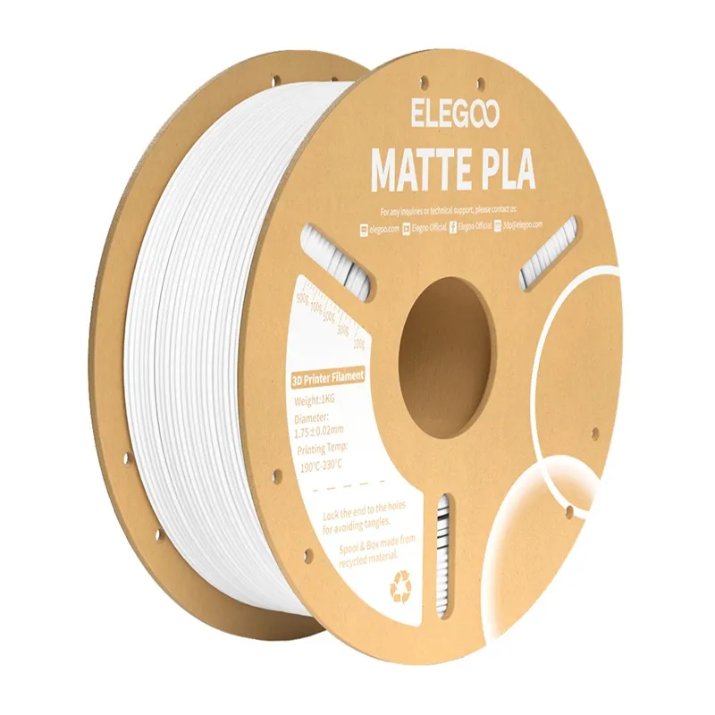 PLA Matte ELEGOO Filament (Λευκό)