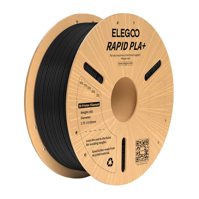ELEGOO Rapid PLA+ νήμα (Μαύρο)