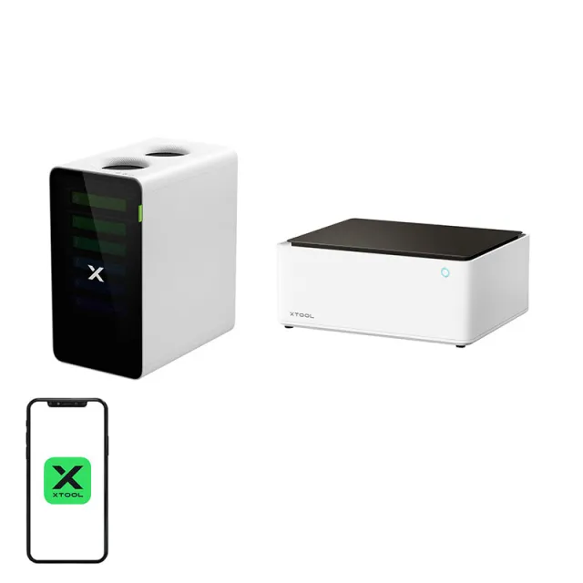2 σε 1 xTool M1 10W Laser Engraver + xTool SafetyPro™ AP2 απορροφητής καπνού