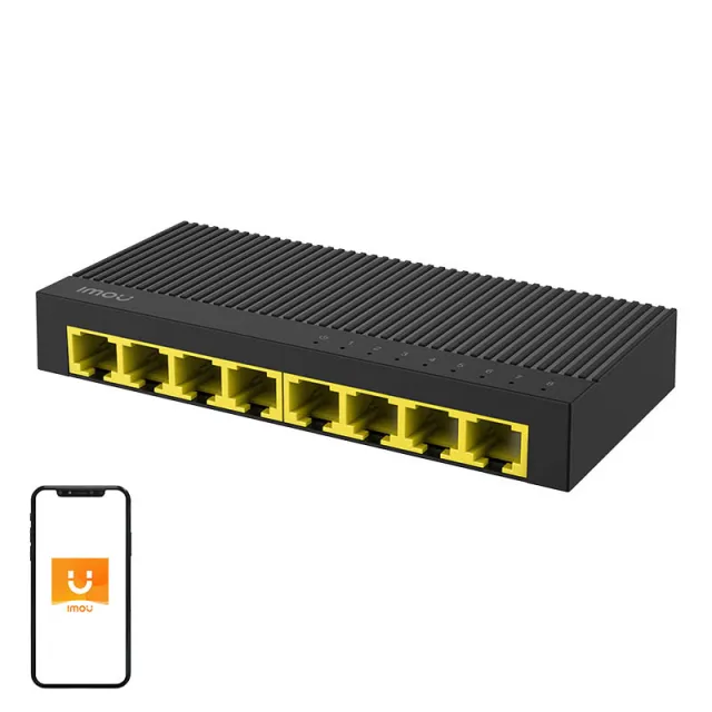Διακόπτης LAN 8 θυρών IMOU SG108C