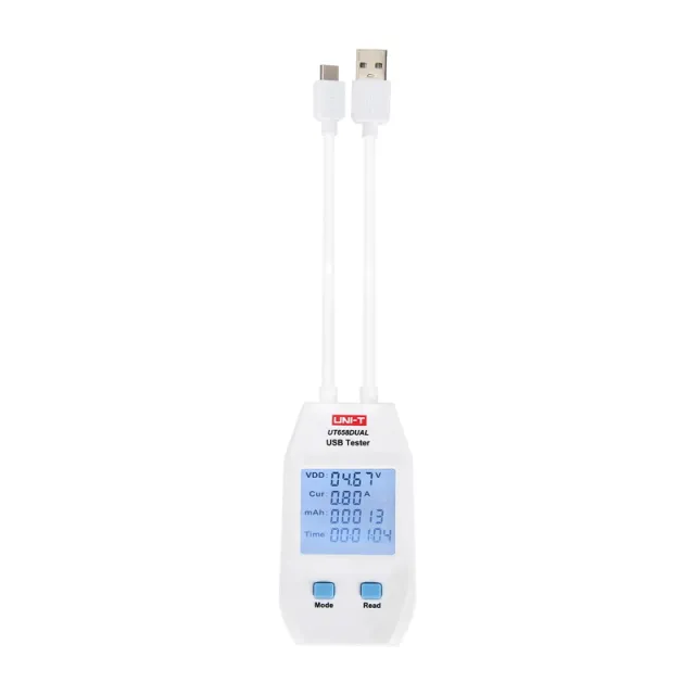 UNI-T UT658DUAL δοκιμαστής υποδοχών USB