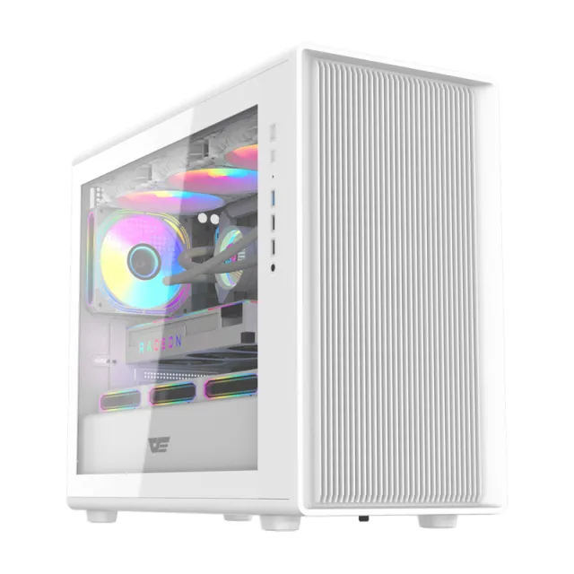 Darkflash DB460M θήκη υπολογιστή (λευκό)