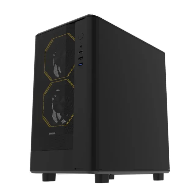 Darkflash DB330M Mesh θήκη υπολογιστή (μαύρο)