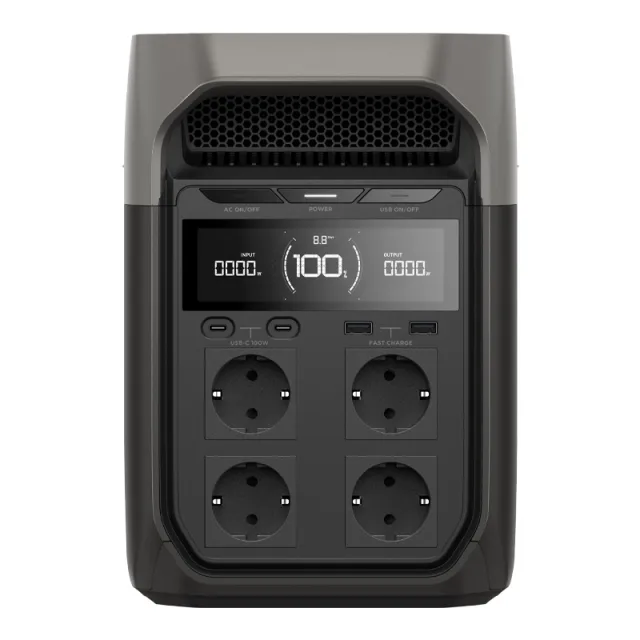 Δέσμη: EcoFlow Delta 3 + φορητό ηλιακό πάνελ 400W