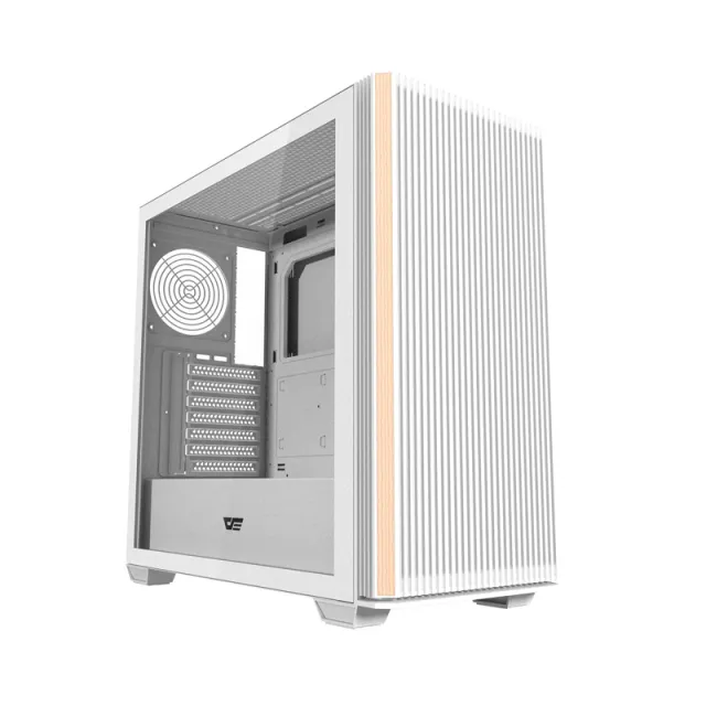 Darkflash DS900WS ATX περίπτωση υπολογιστή χωρίς ανεμιστήρες (Λευκό)