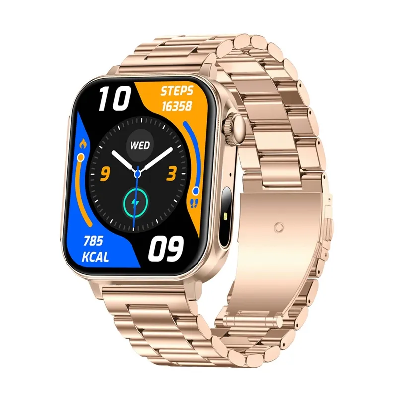 Colmi P80 smartwatch (ατσάλι-χρυσό)
