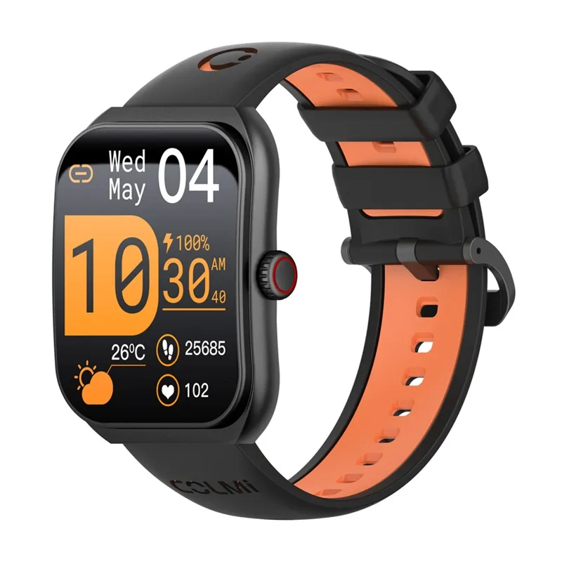 Colmi P86 Smartwatch (Μαύρο)