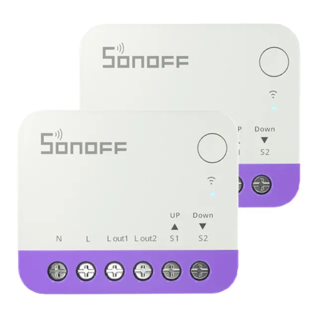 Sonoff MINI-RBS WiFi έξυπνος μίνι διακόπτης ρολών (2 τεμ.)