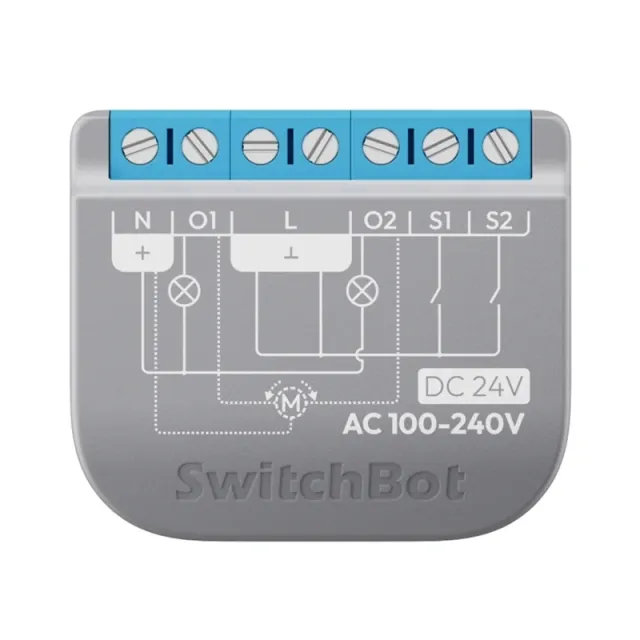 SwitchBot Διακόπτης ρελέ 2PM έξυπνος διακόπτης δύο καναλιών