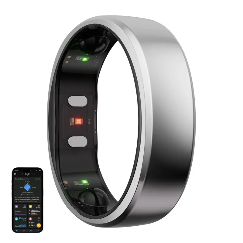 Smartring RingConn Gen 2 (μέγεθος 6, ασημί)
